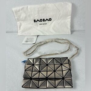 BAO BAO ISSEY MIYAKE Platinum Coffret Shoulder Bag• New